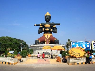 Battambang-statue